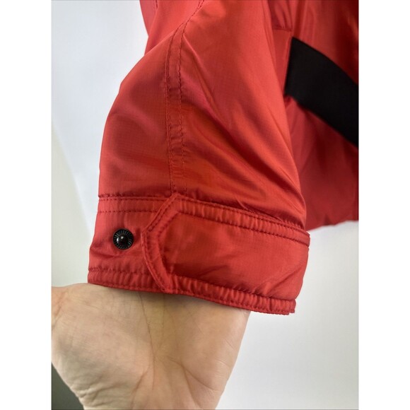 Lauren Active Ralph Lauren Red Ski Coat Zip Belted Jacket Snap Vintage Womens XL - Picture 2 of 16